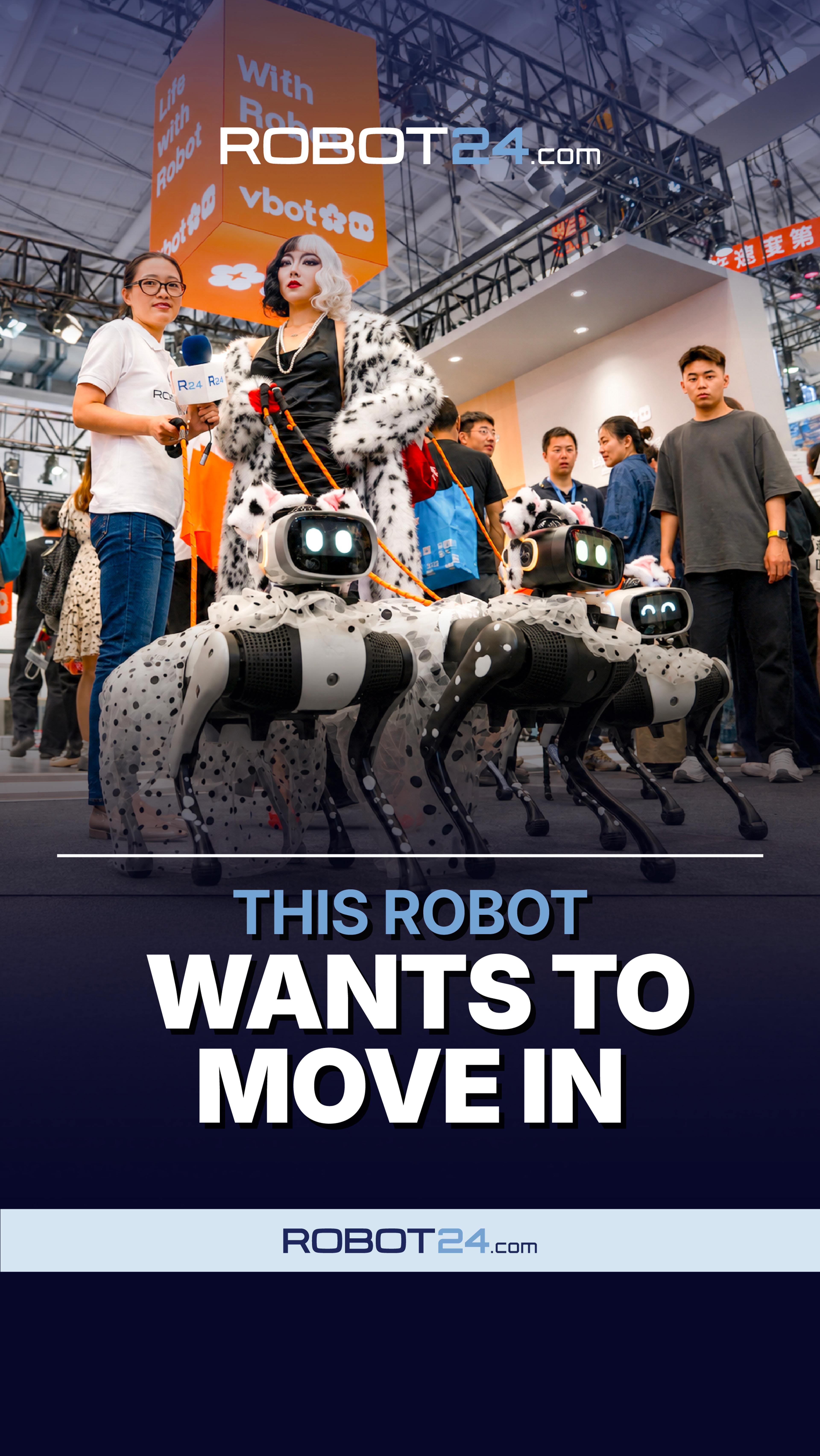 Vbot Showcases Robots for Living Spaces