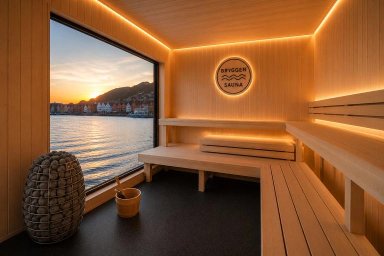 bryggen. sauna 