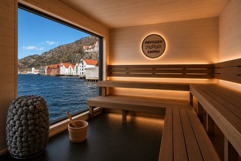 bryggen. sauna