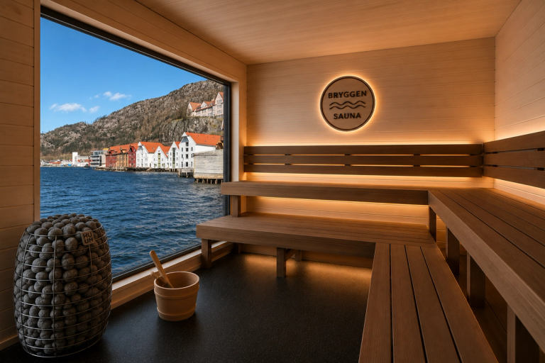 bryggen. sauna 