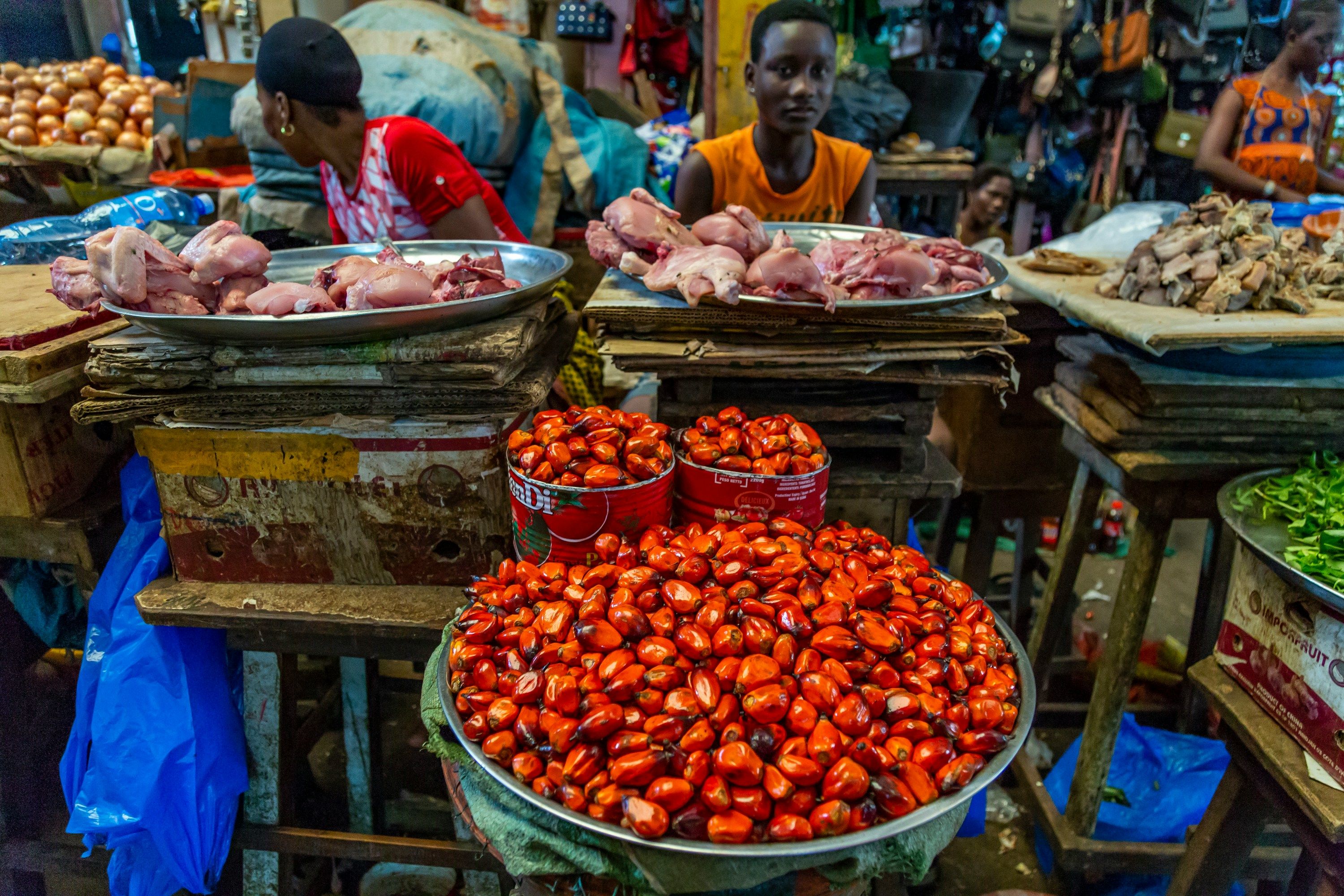 Adjamé Market, abidjan, ivory coast