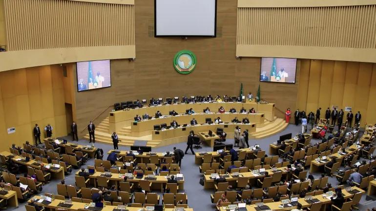 African heads of state attend the 35th Ordinary Session of the African Union Assembly in Addis Ababa, Ethiopia, February 5, 2022 [AP Photo]