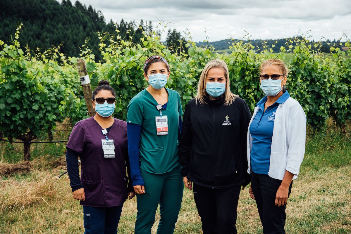 Importance of Oregon’s ¡Salud! Pinot Noir 2020 auction