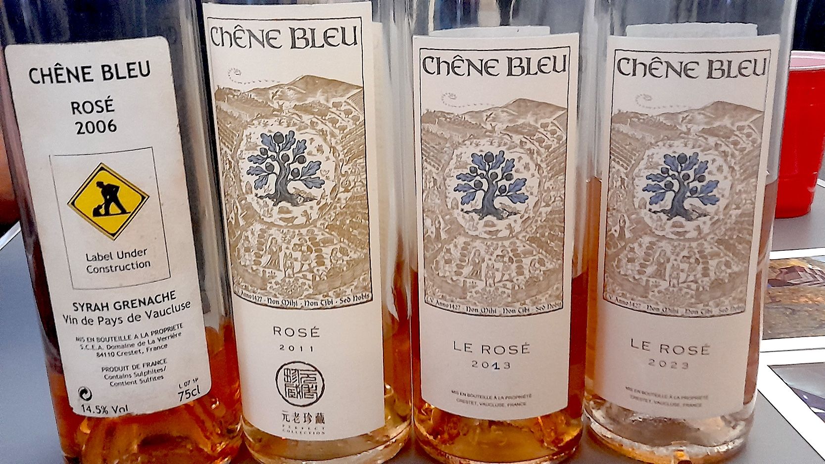 Chêne Bleu Rosé: celebrating the 20th anniversary with rare vertical