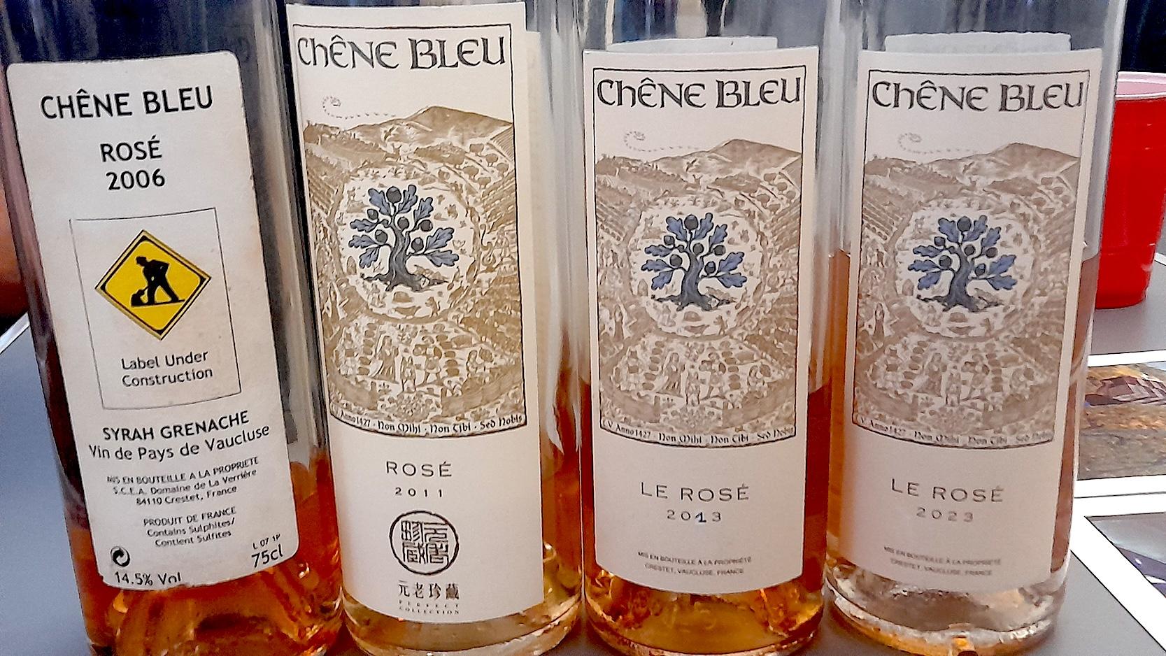 Chêne Bleu Rosé: celebrating the 20th anniversary with rare vertical