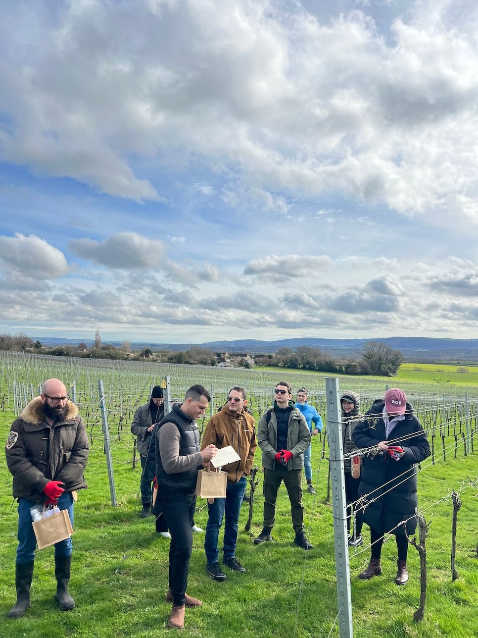 The Buyer | Roebuck Viticulture Academy  sommeliers get hands-on practice