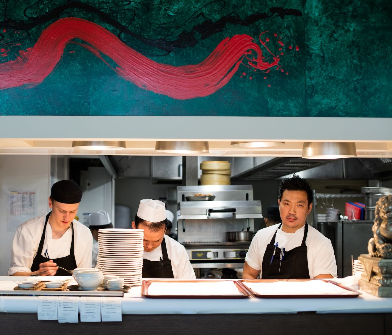 Laurent-Perrier and A. Wong  two great innovators meet head-to-head
