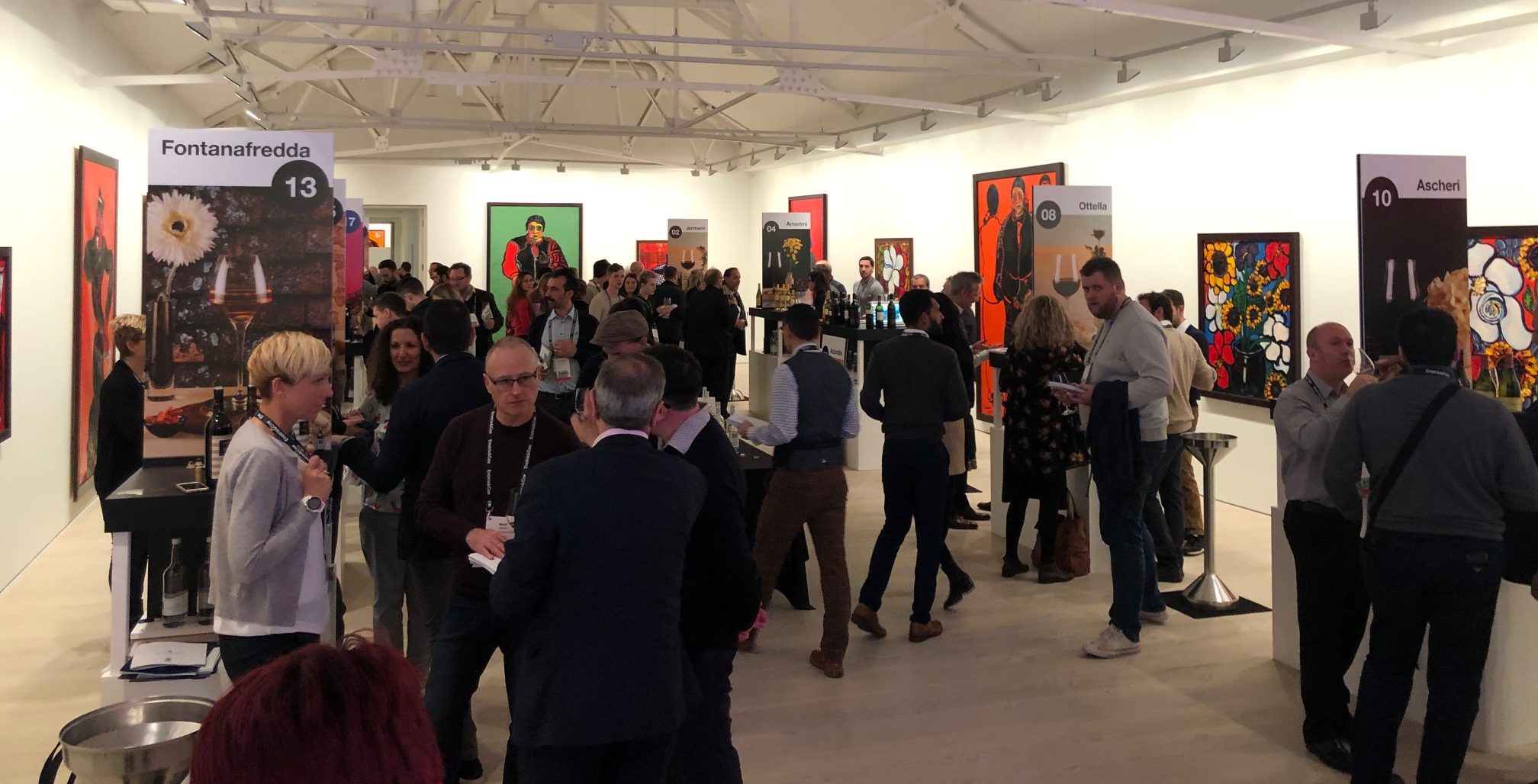 Wine meets art: Enotria&Coe’s portfolio tasting at the Saatchi