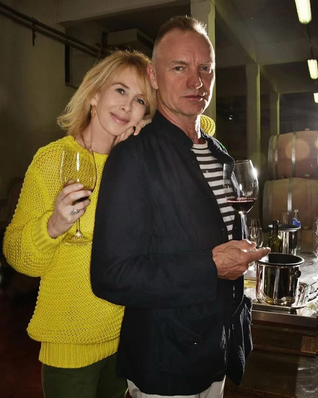 Exclusive interview: Sting and Trudie on wine, business and song