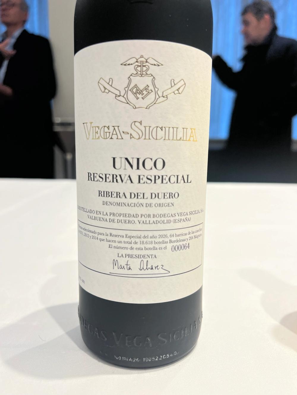 Vega-Sicilia Unico 2016