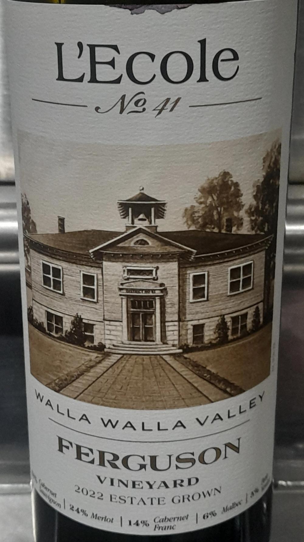 Washington State wines