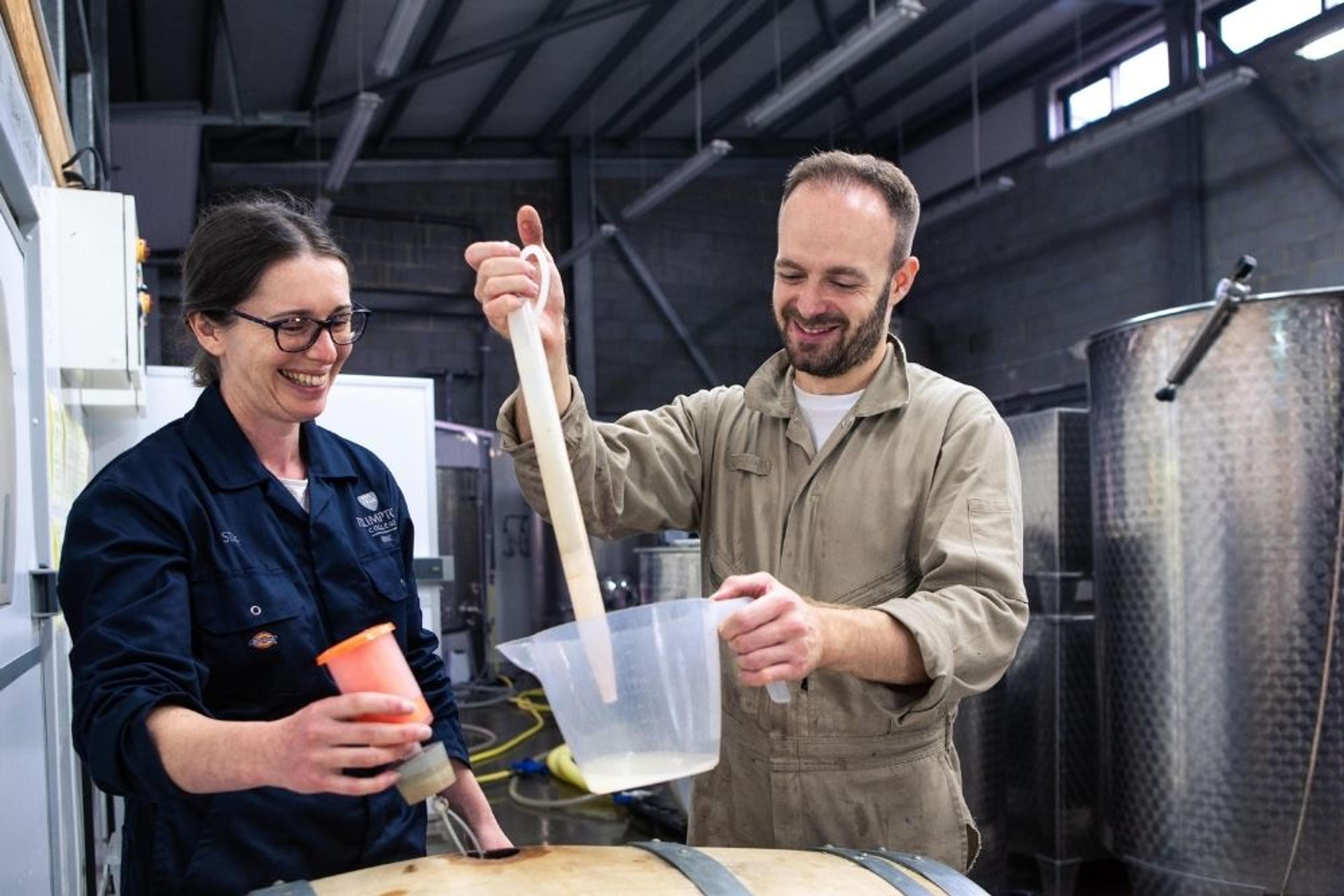 How Plumpton’s students are an asset for the UK wine trade