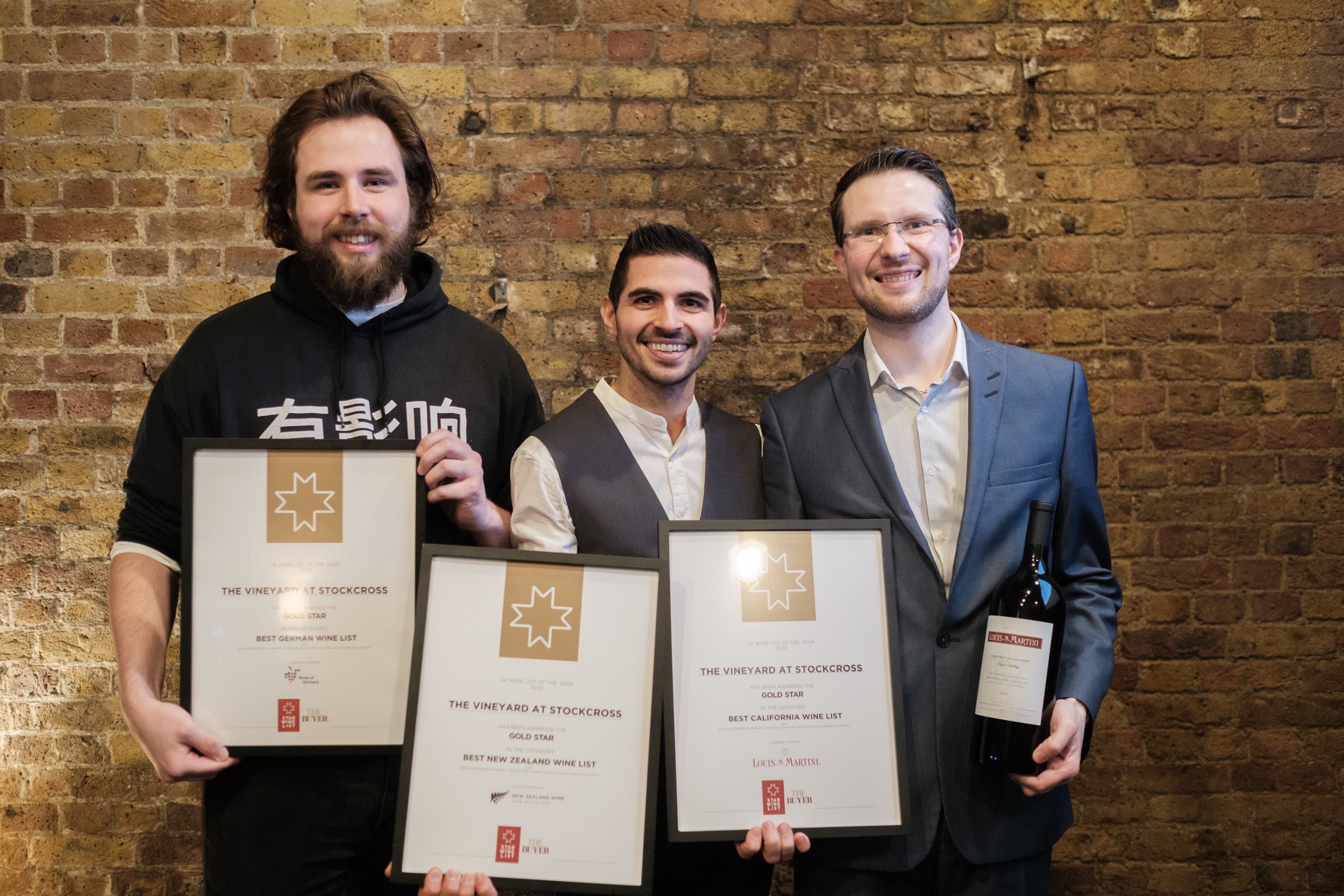 Who won what in the 2022 UK Wine List of the Year Awards