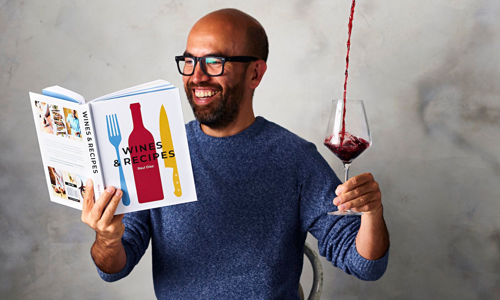 How TV’s Raul Diaz mastered the fine art of wine and food pairing