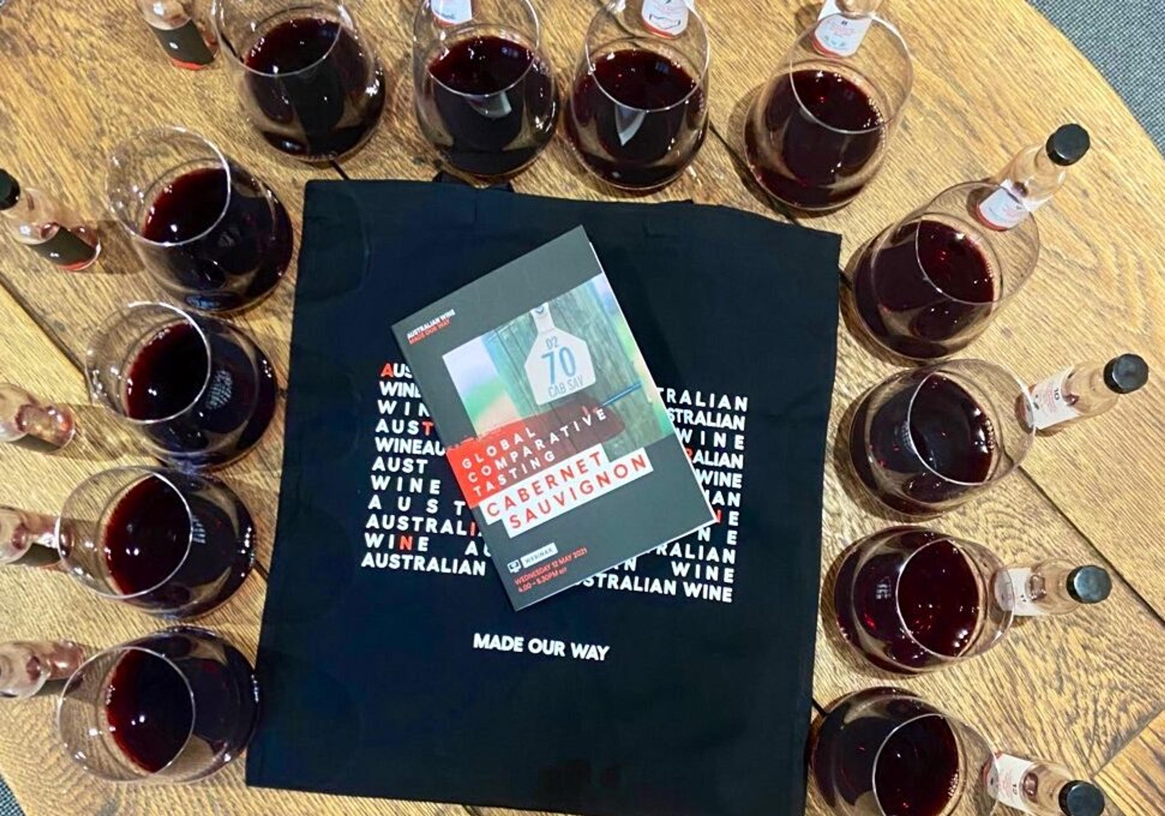 Australian Cab. Sauv. excels in global comparative tasting