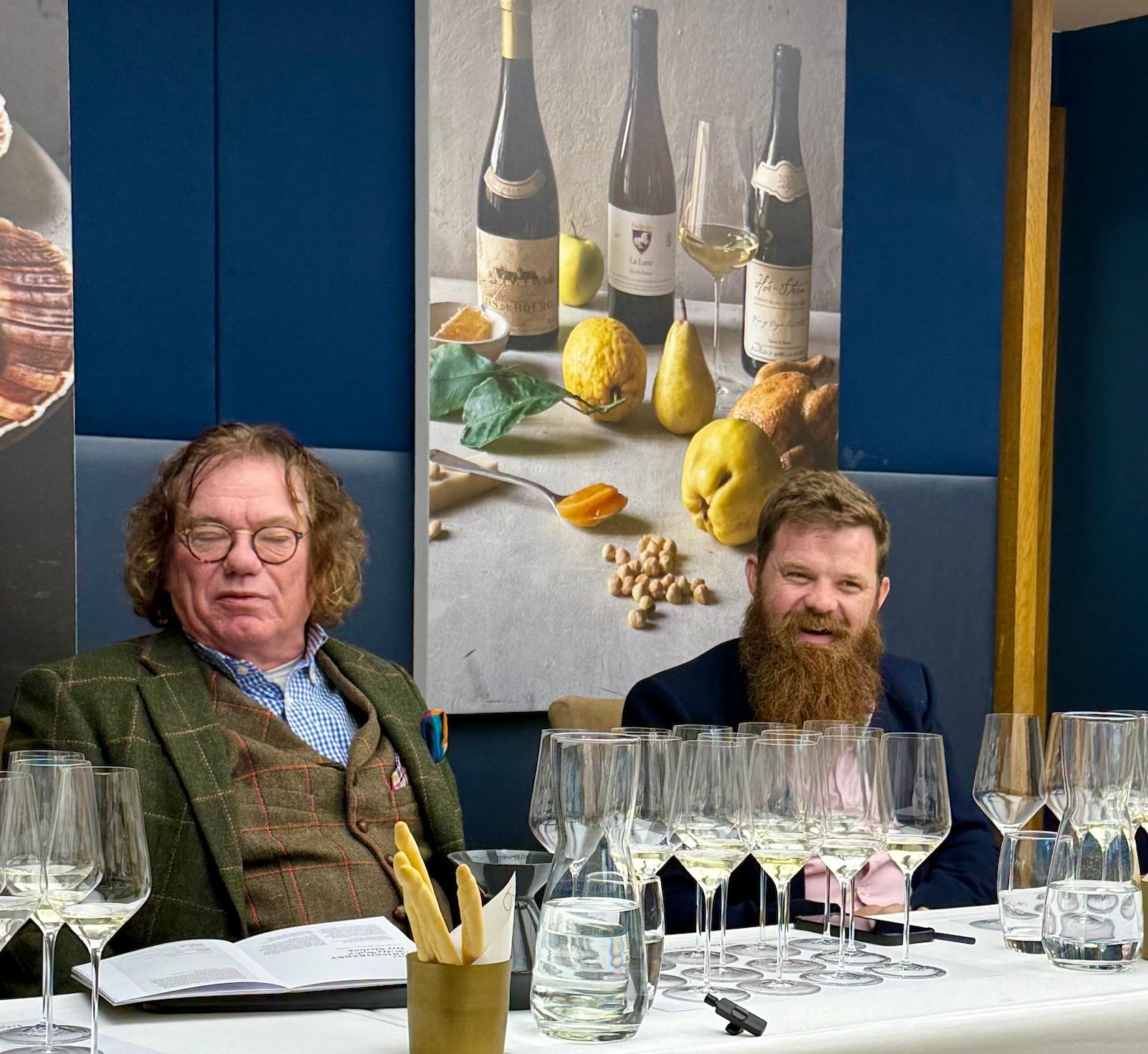 Sam Barry and Ernst Loosen on 10 years of Wolta Wolta Riesling 