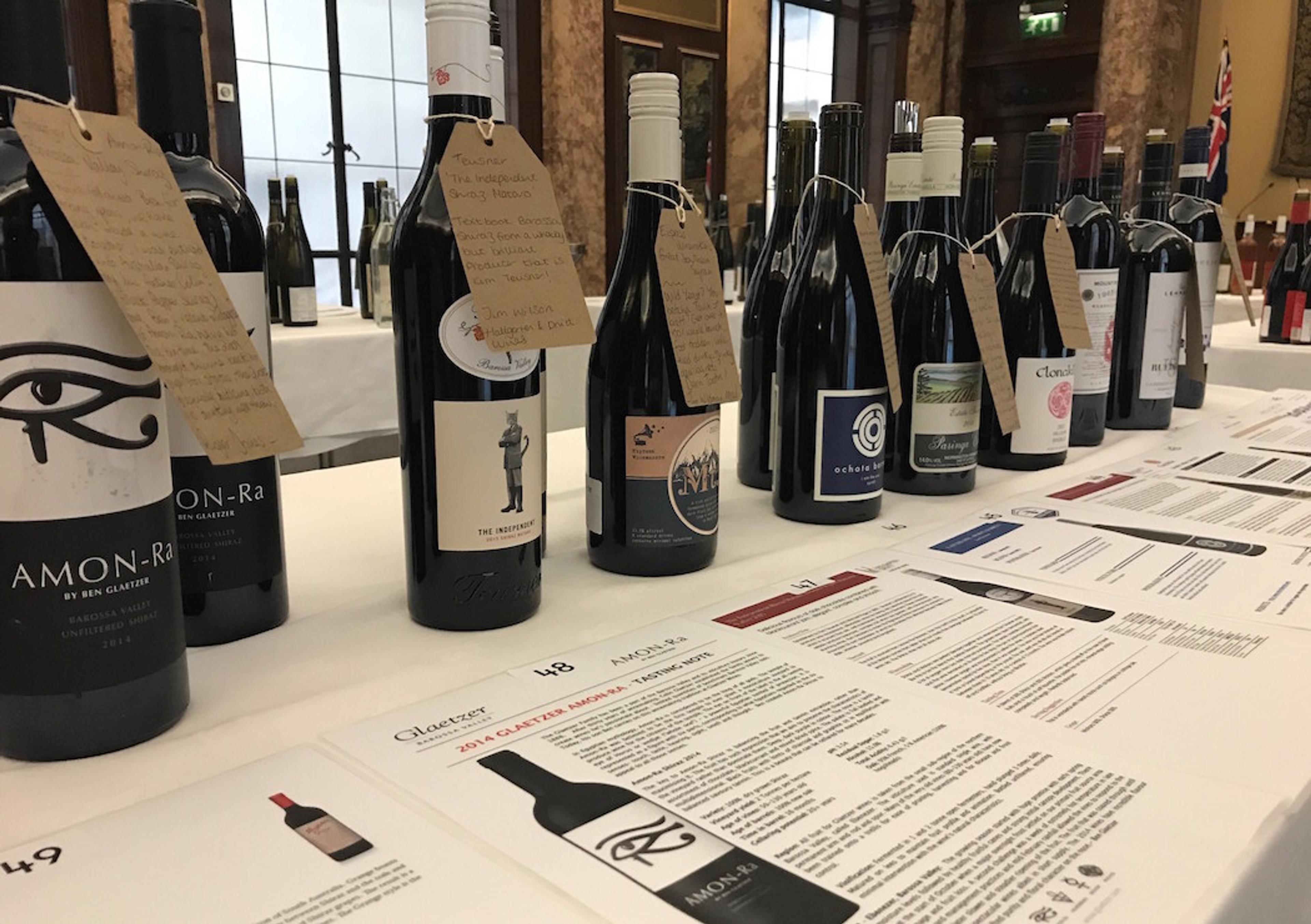 What are the 50 most inspiring wines from Australia?