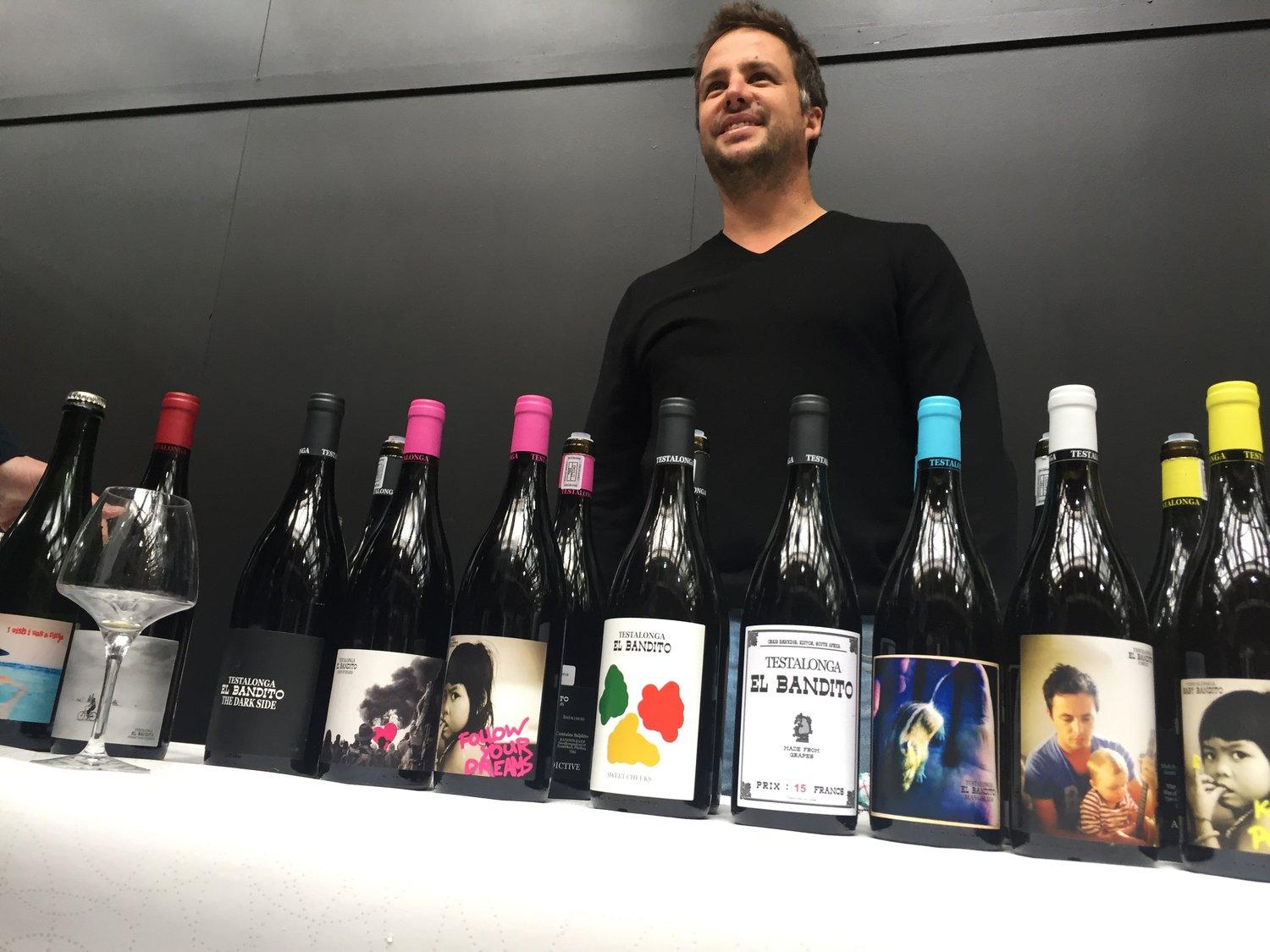 Tasting the new 2019 Testalonga wines with Craig Hawkins