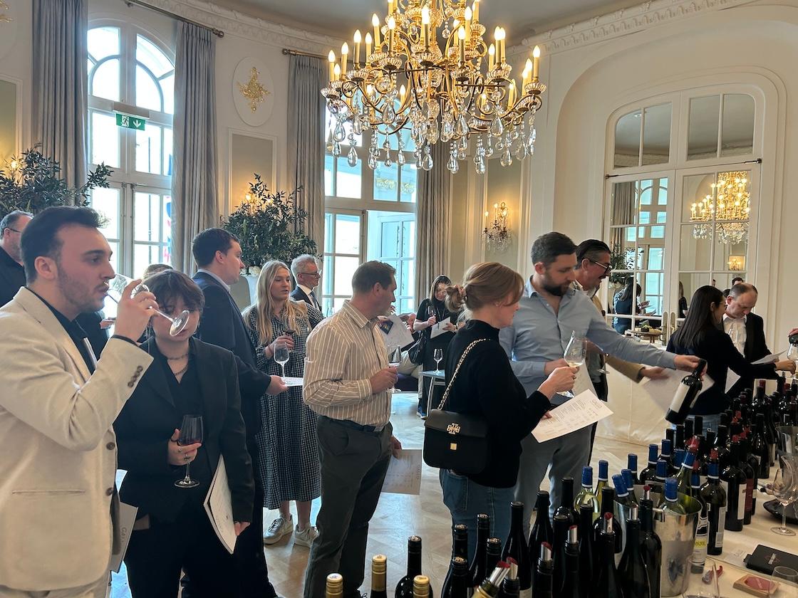 Taste of luxury: Geoffrey Dean at Gallo's luxury portfolio tasting