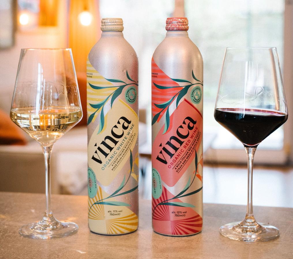 Vinca on why the future's bright, the future's aluminium bottles