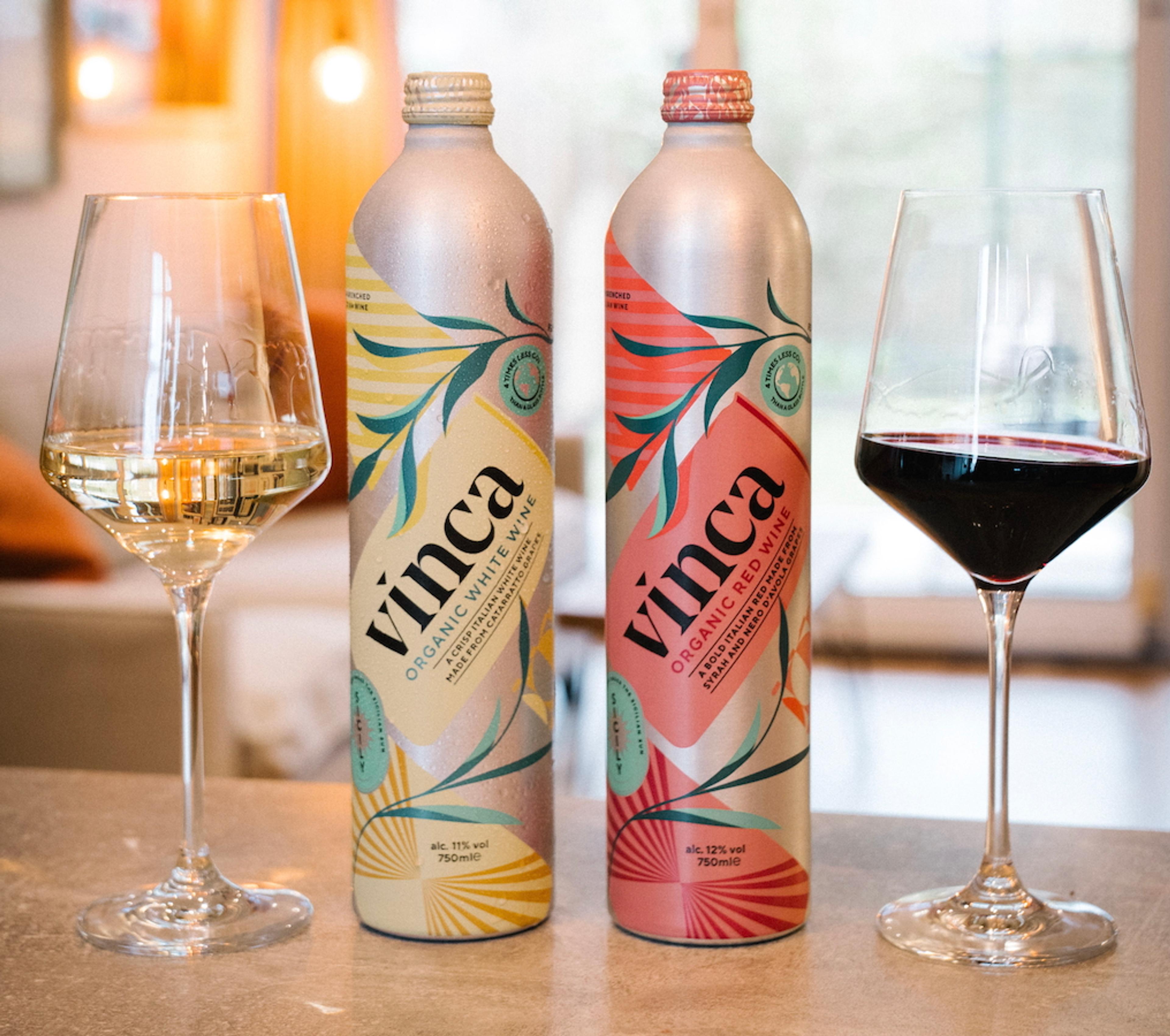 Vinca on why the future's bright, the future's aluminium bottles