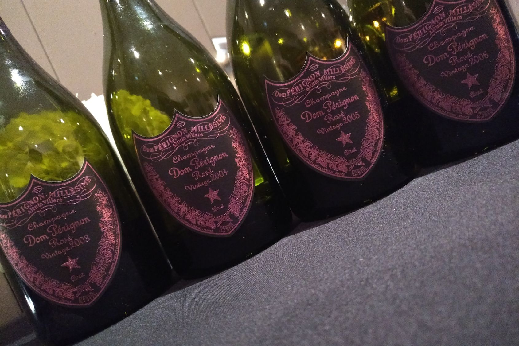 How Dom Pérignon Rosé 2006 moves in a dark direction