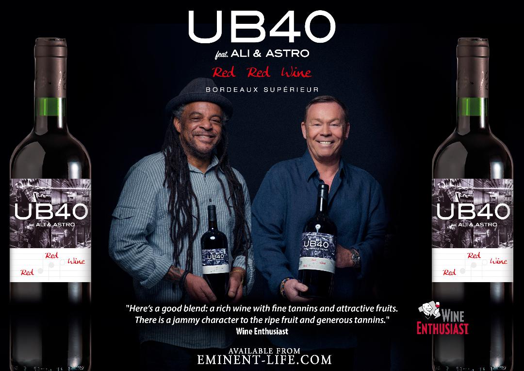 Why UB40’s Ali and Astro’s wine is more than a celebrity brand