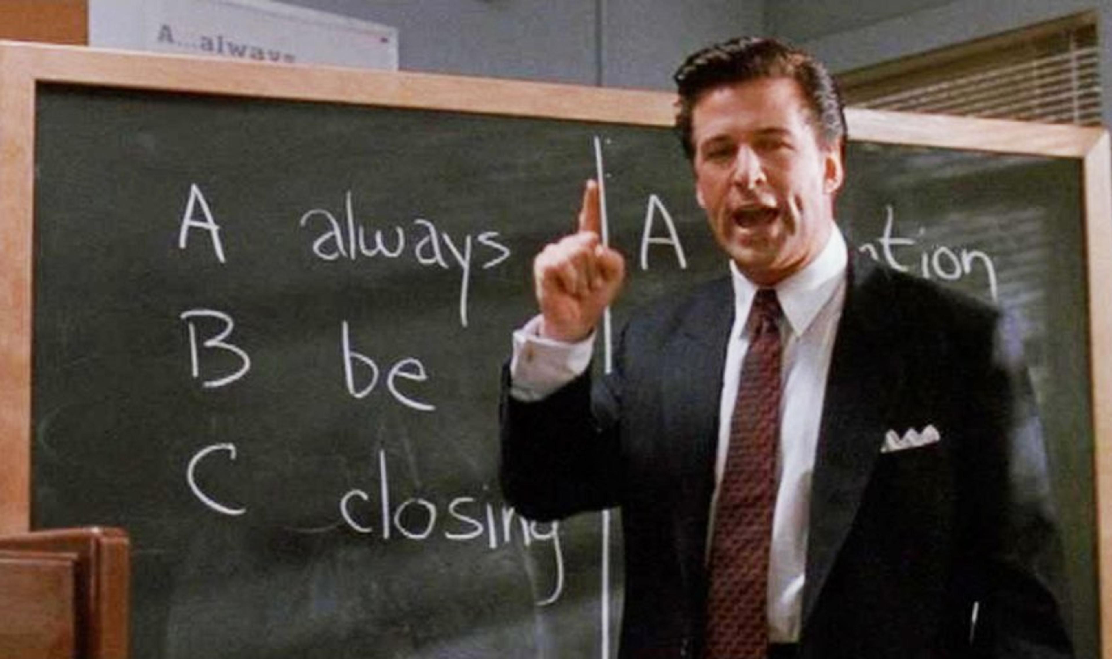 “Always be closing” and the art of being a killer negotiator