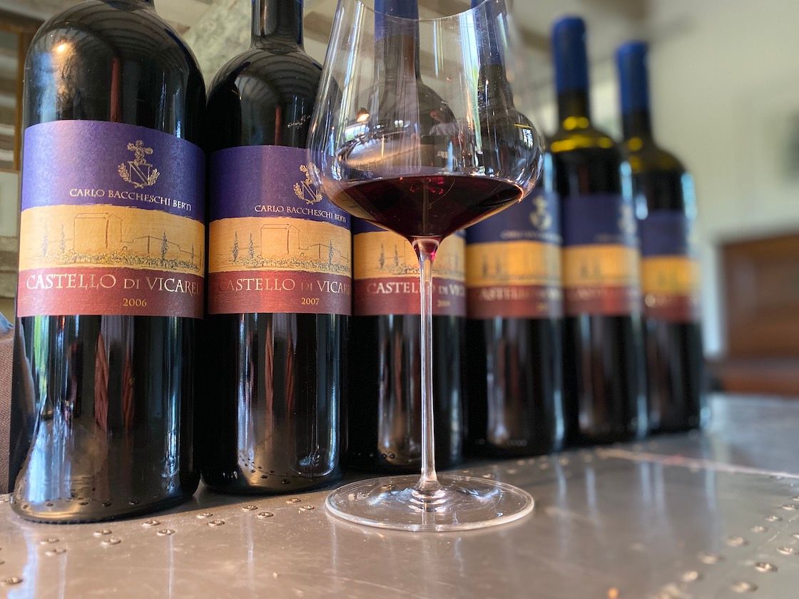 Tasting 6 of the best vintages of Maremma’s Castello di Vicarello