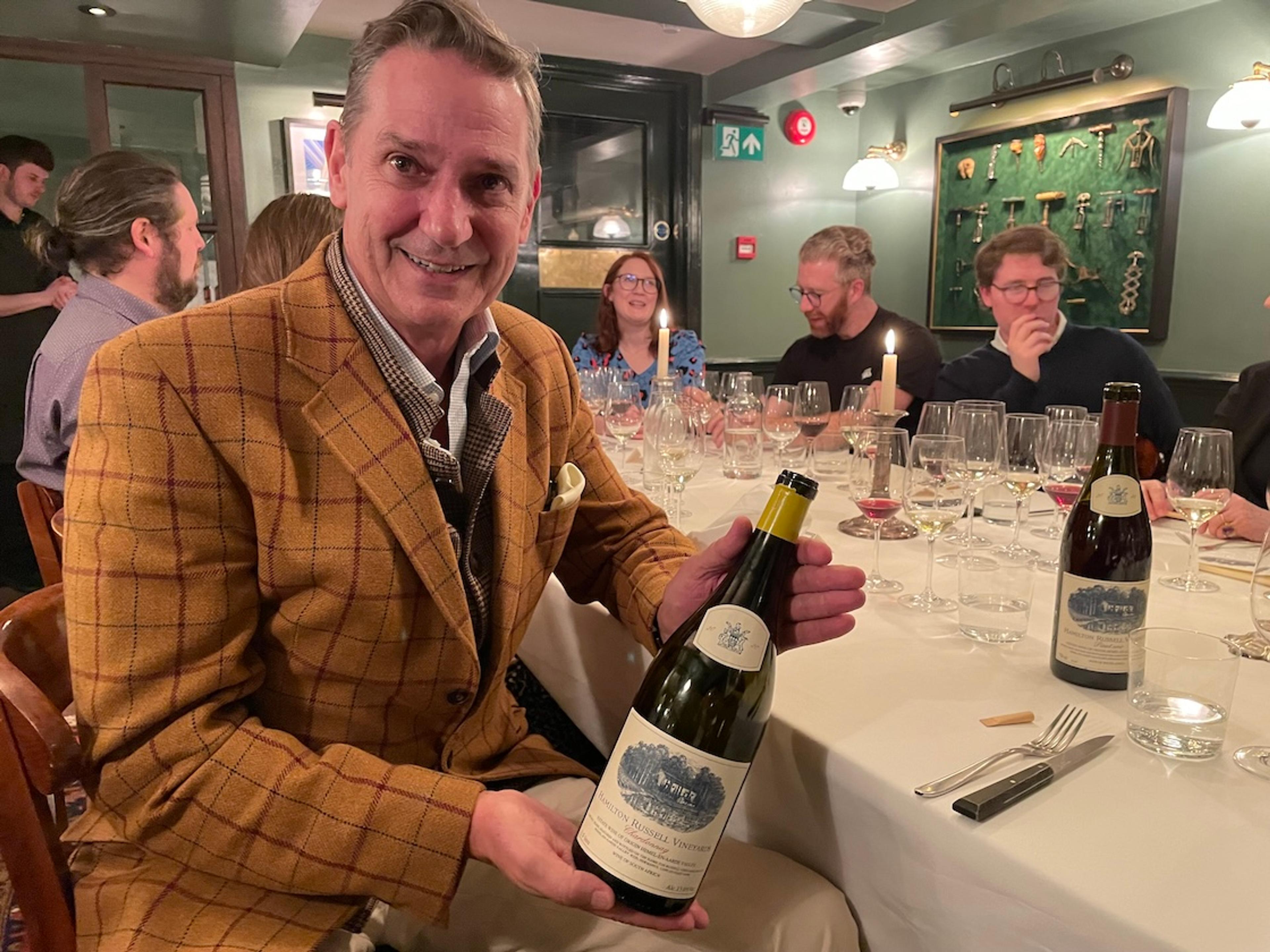 Anthony Hamilton Russell and the grape that came in from the cold