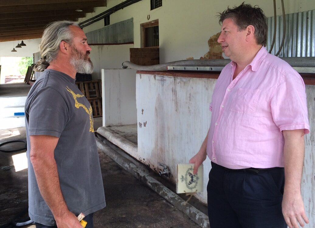 When Roger met Adi – tasting A.A.Badenhorst then and now