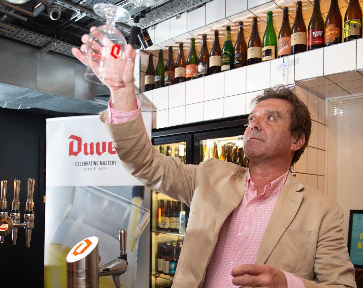 The pressure behind getting Duvel in an on-tap version