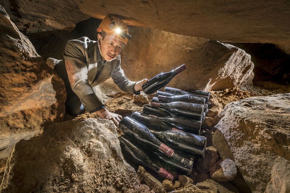 Journey to the centre of the terroir: wine aged in a real cave