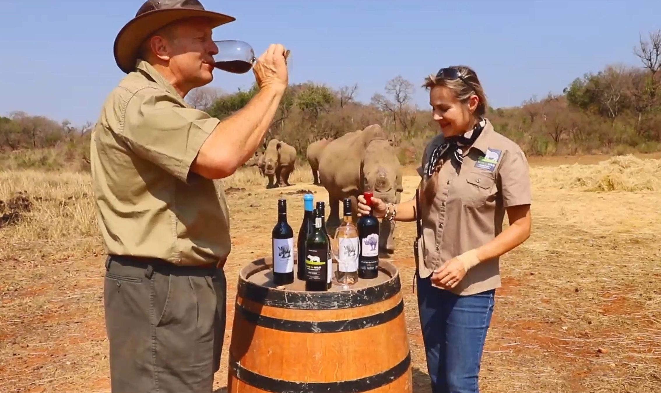 Care for Wild wines hopes to help rhinos & South African wine