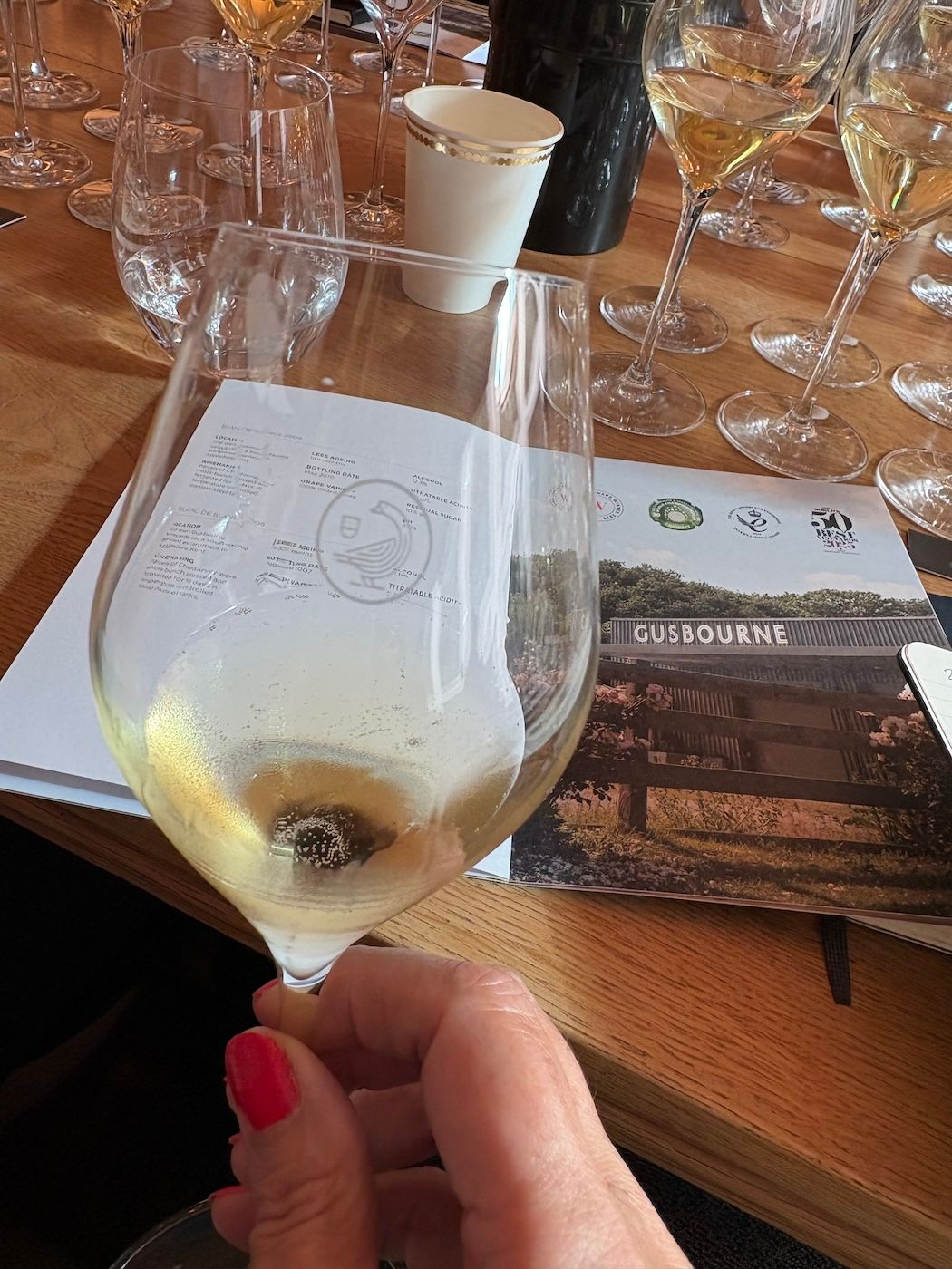 Helping Gusbourne celebrate 20 vintages of English sparkling wine