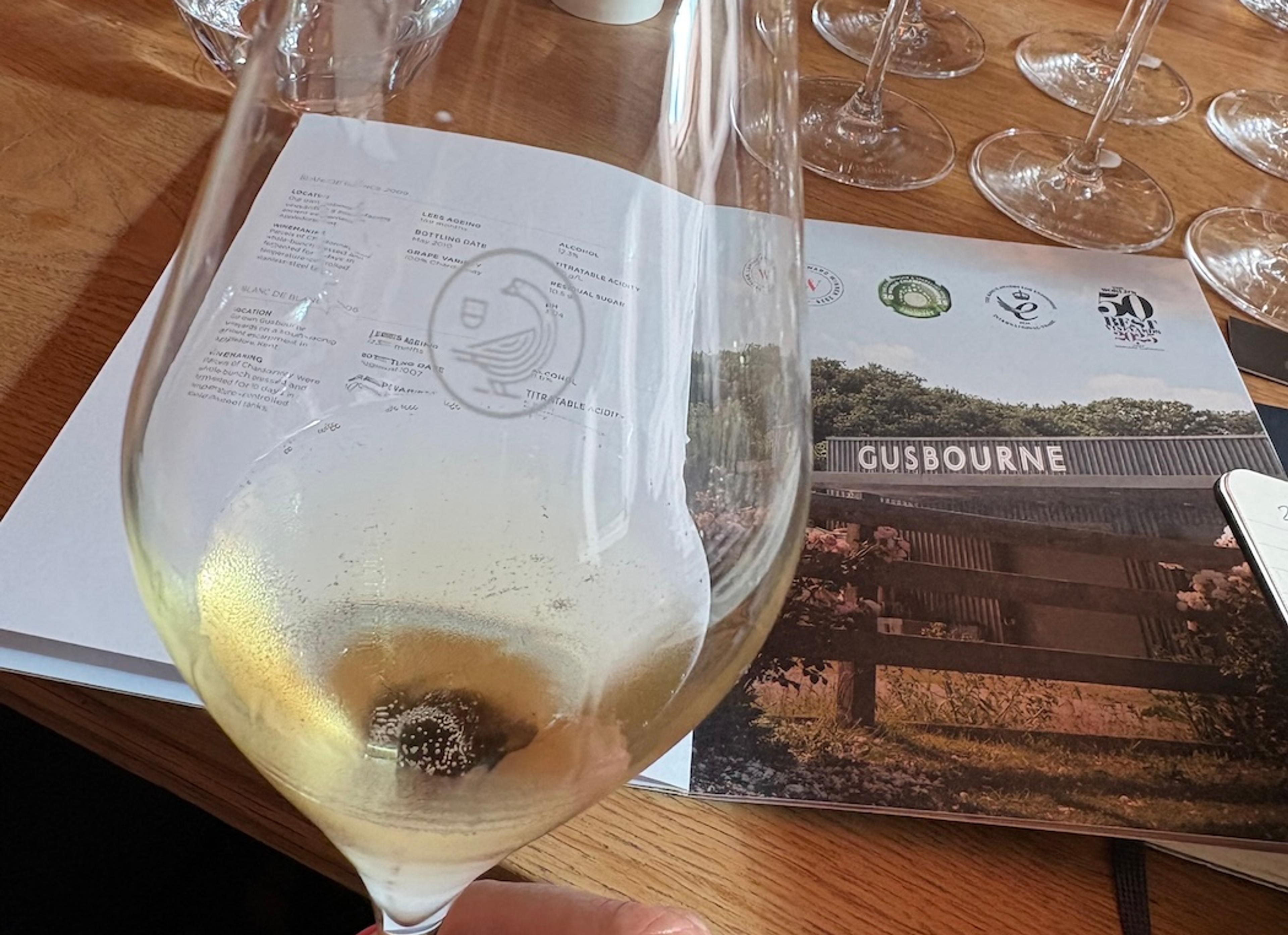Helping Gusbourne celebrate 20 vintages of English sparkling wine