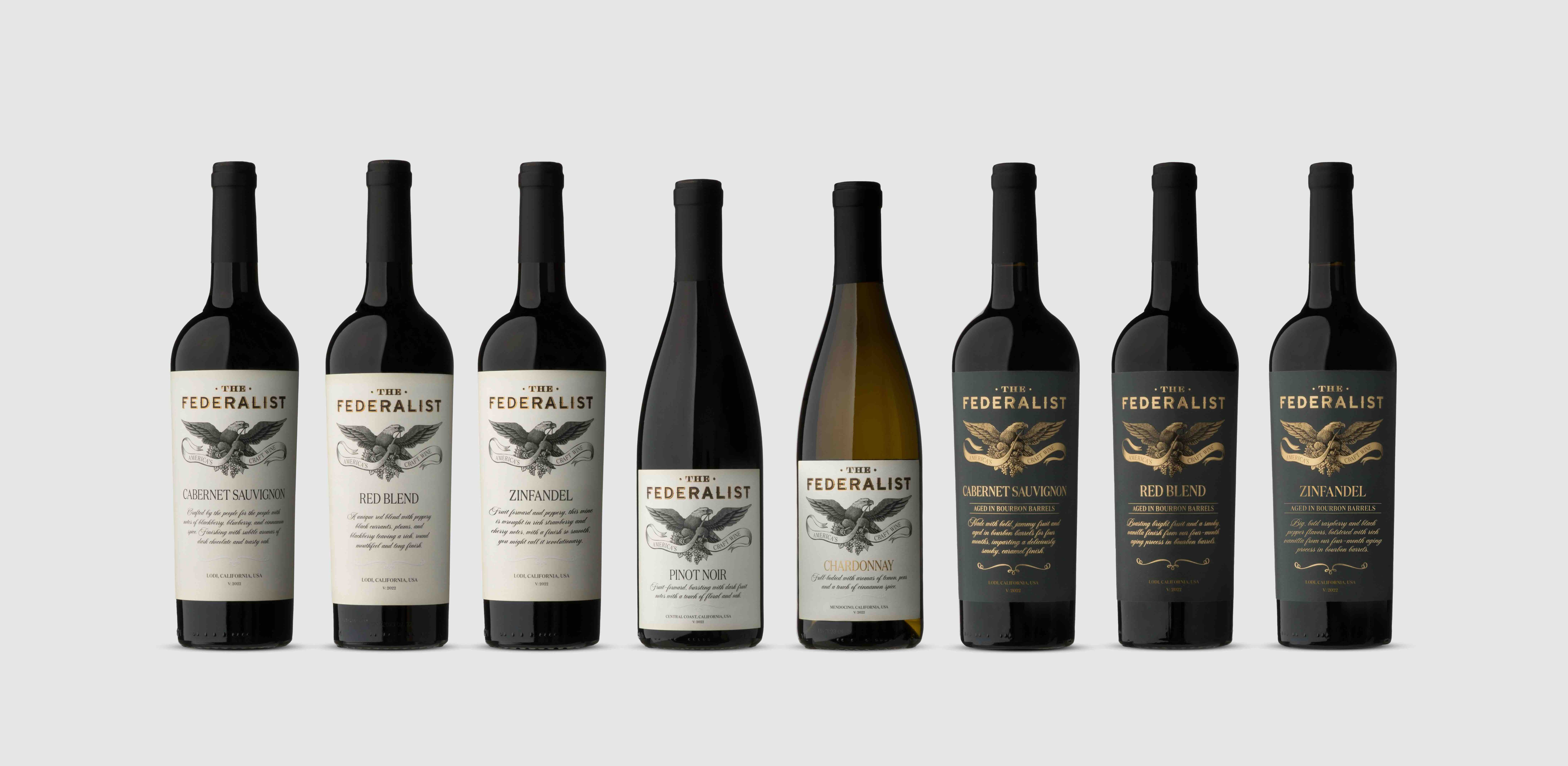 Why the Federalist is flying high with craft wine branding re-launch