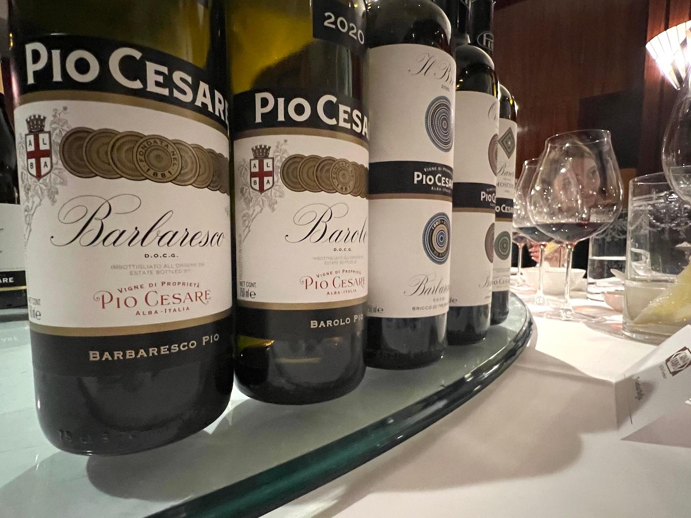 Pio Cesare and the experiment of pairing the 2020s with Chinese food