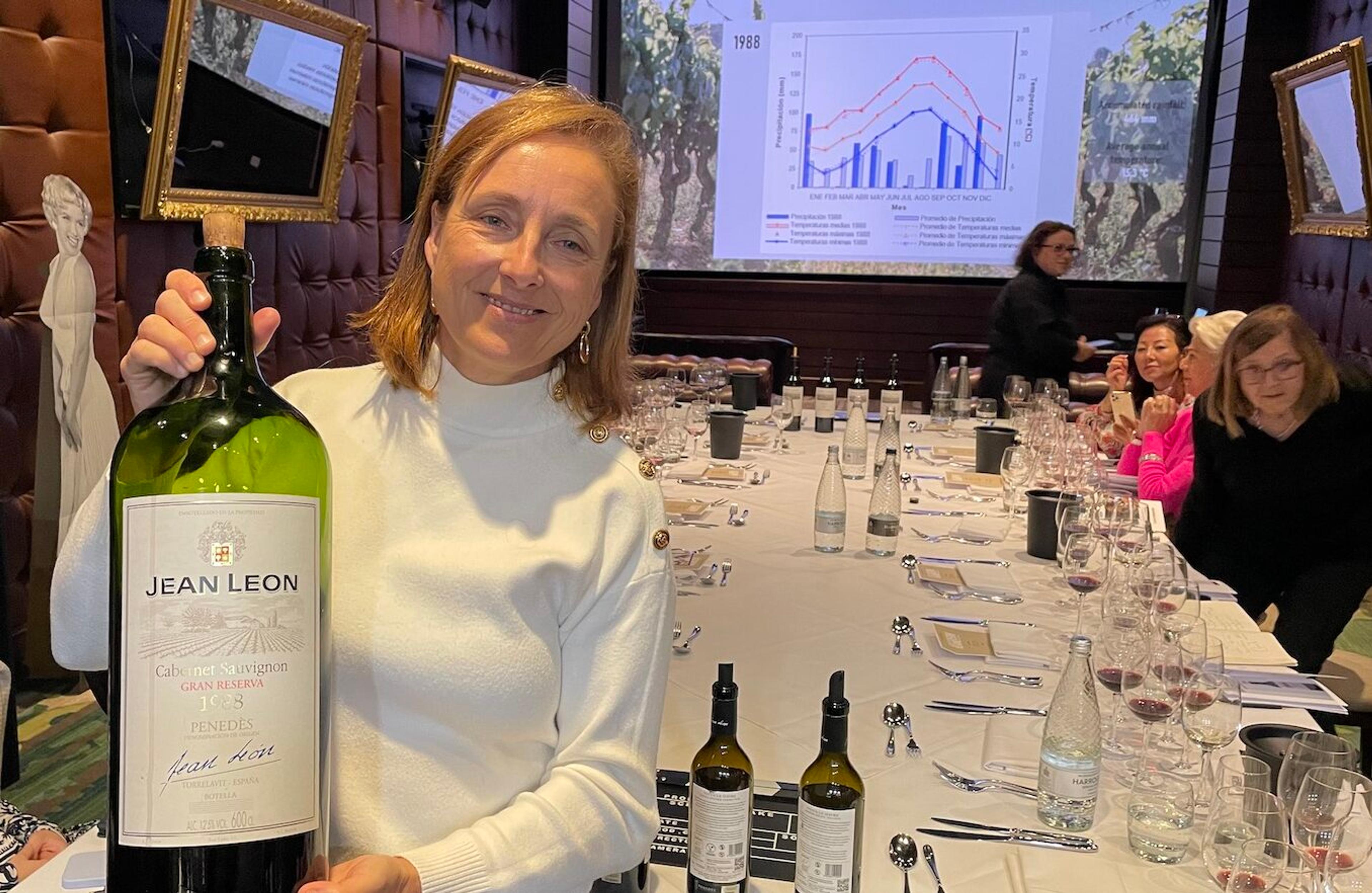 Jean Leon – schmoozing Marilyn and Bordeaux wines in Penedès