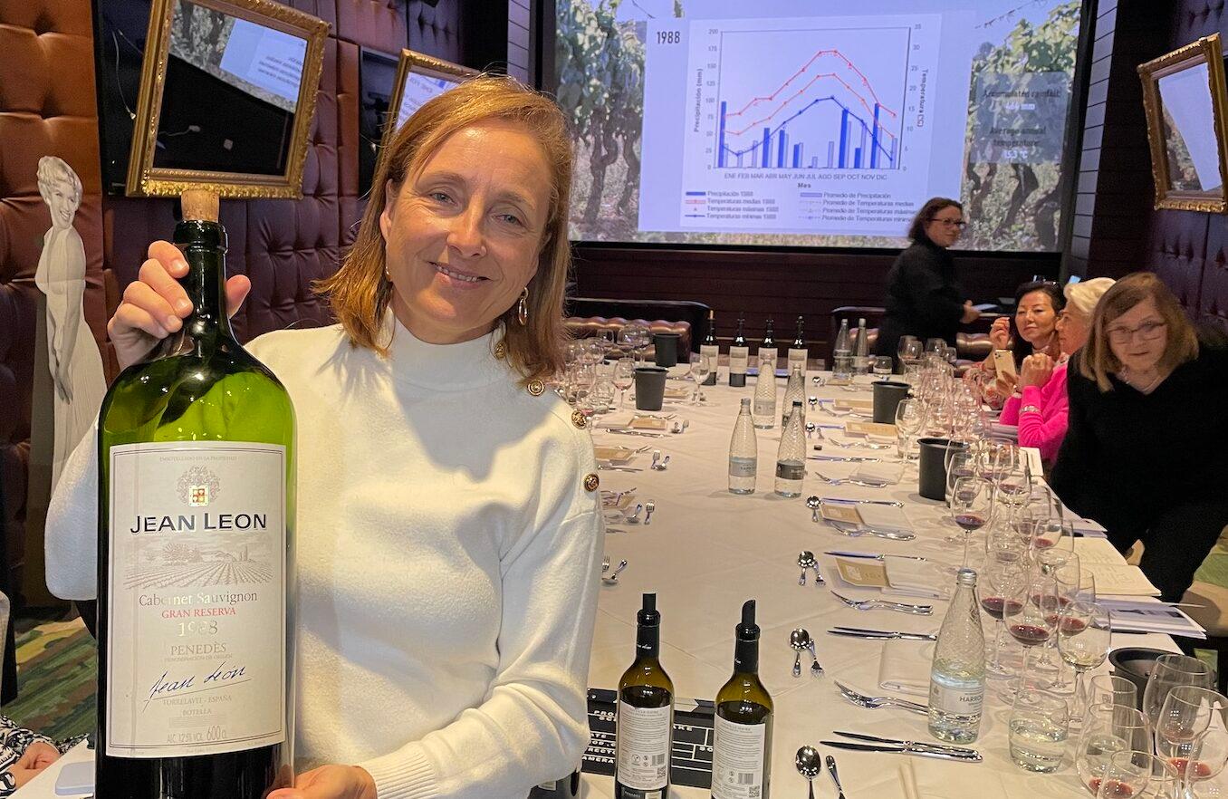 Jean Leon – schmoozing Marilyn and Bordeaux wines in Penedès