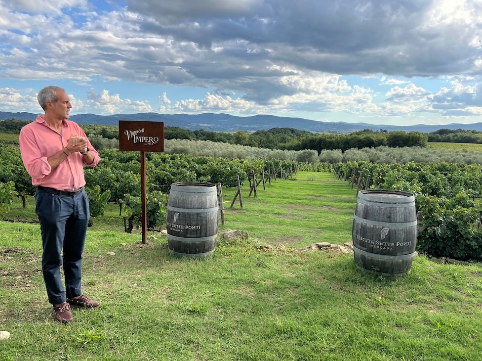 Buyer on the road: visiting Tuscany's Tenuta Sette Ponti and Orma