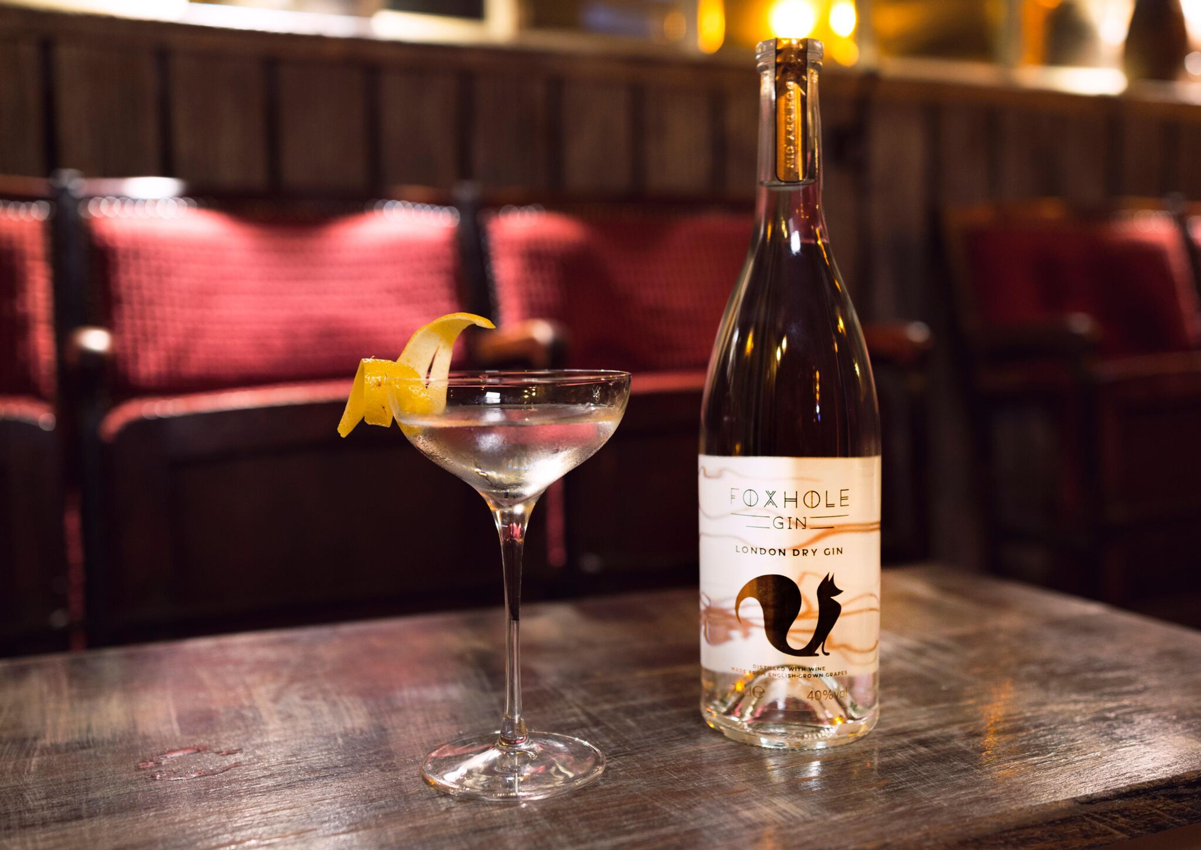 How Foxhole Spirits uses English wine waste to create its gins