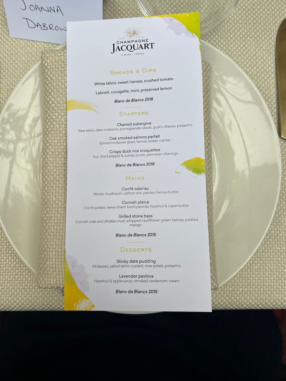 Jacquart 2018 Blanc de Blancs