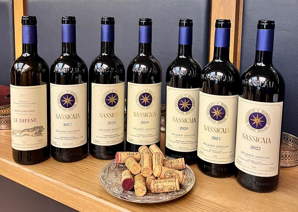 First Taste: So how good is the new vintage release of Sassicaia 2022?