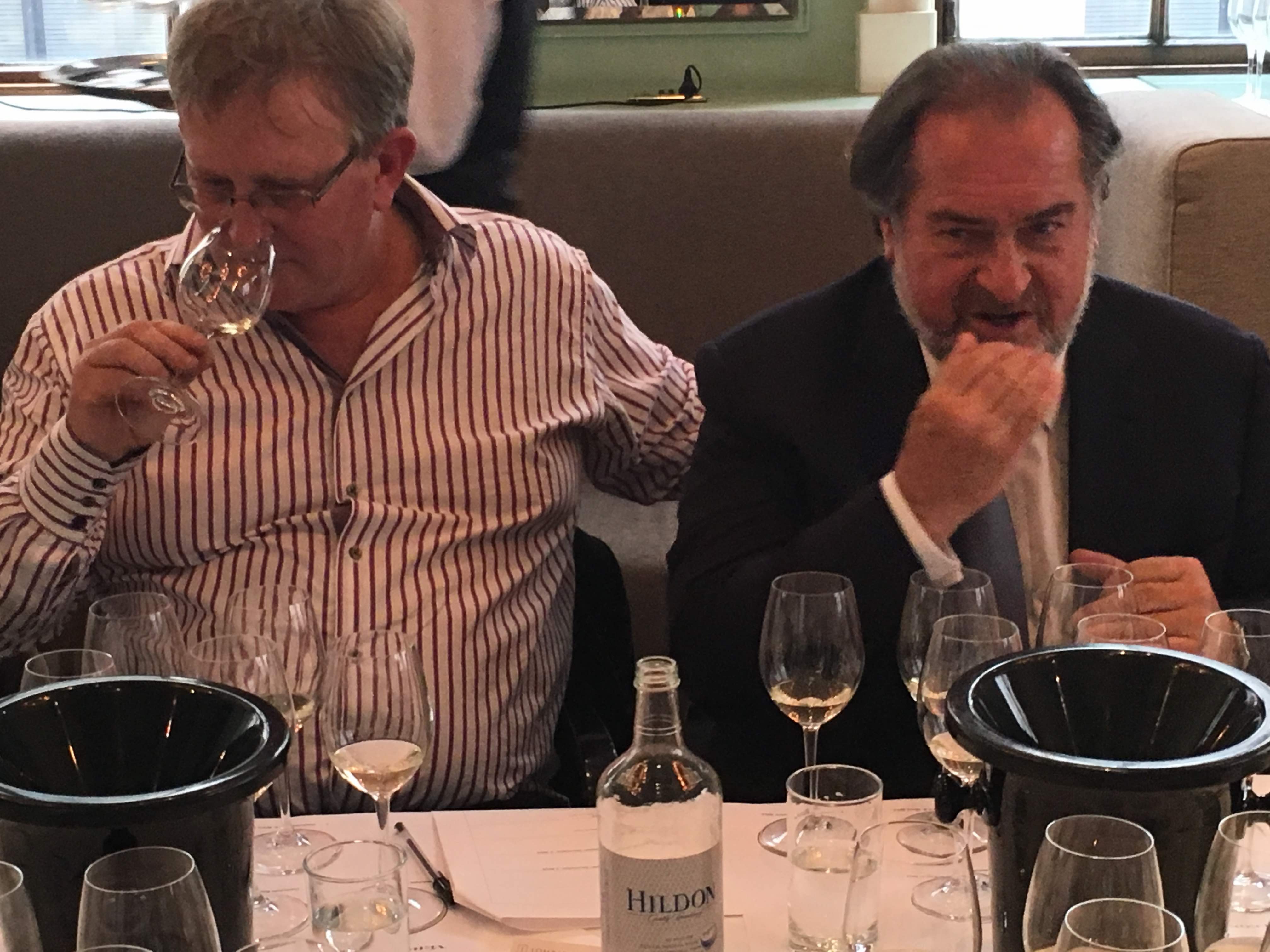 A fine pair: Vergelegen’s André van Rensburg and Michel Rolland