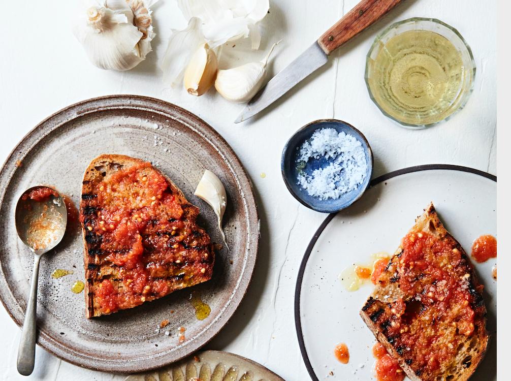 Raul Diaz’s food & wine recipes: Cava paired with Pan con Tomate