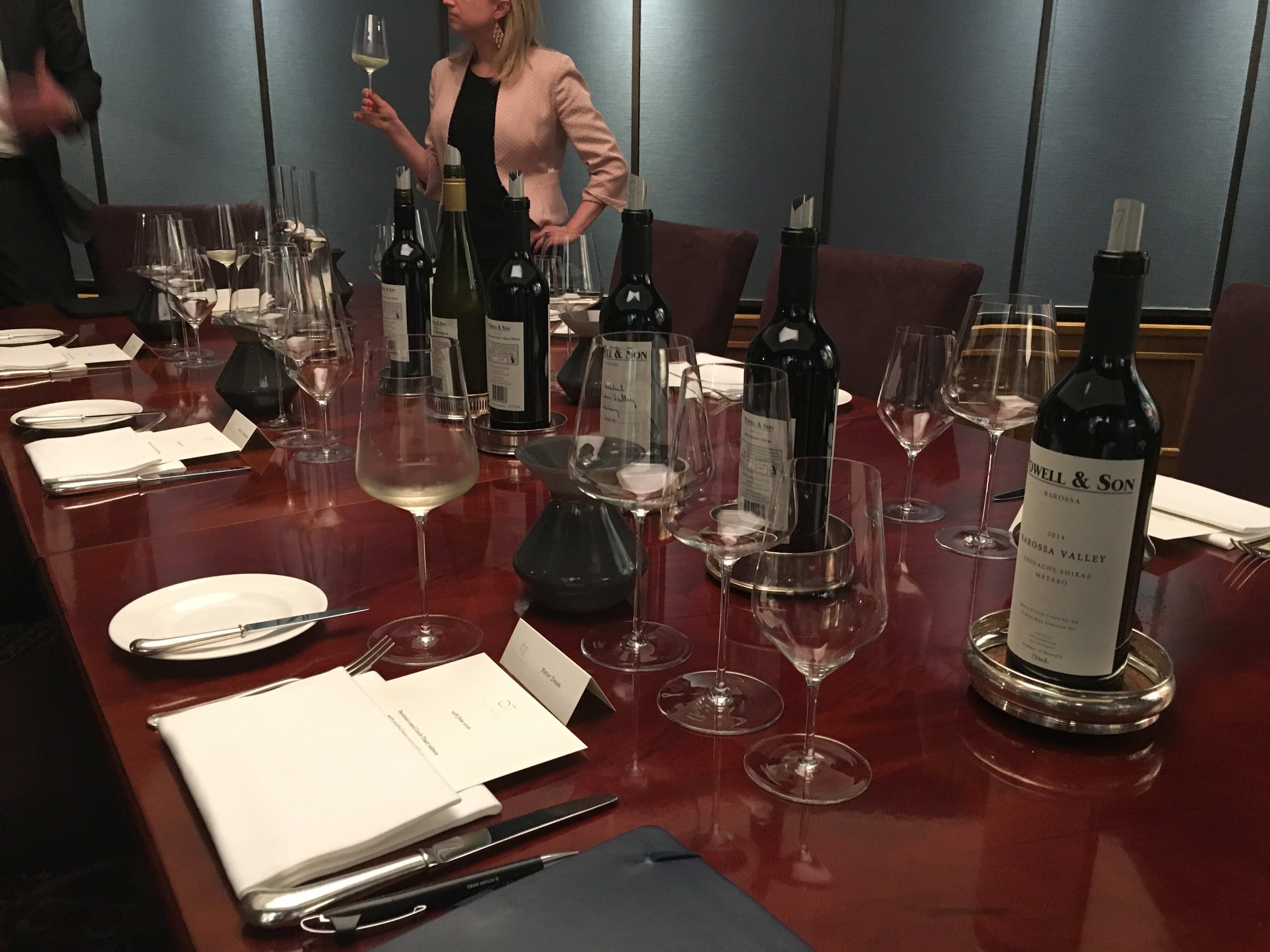 Tasting Powell & Son’s new range of Shiraz and Riesling