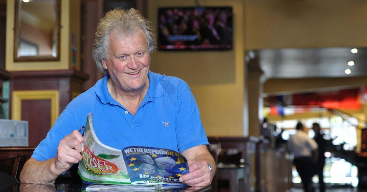 Wetherspoon’s Tim Martin on pubs, Brexit & Jamie Oliver