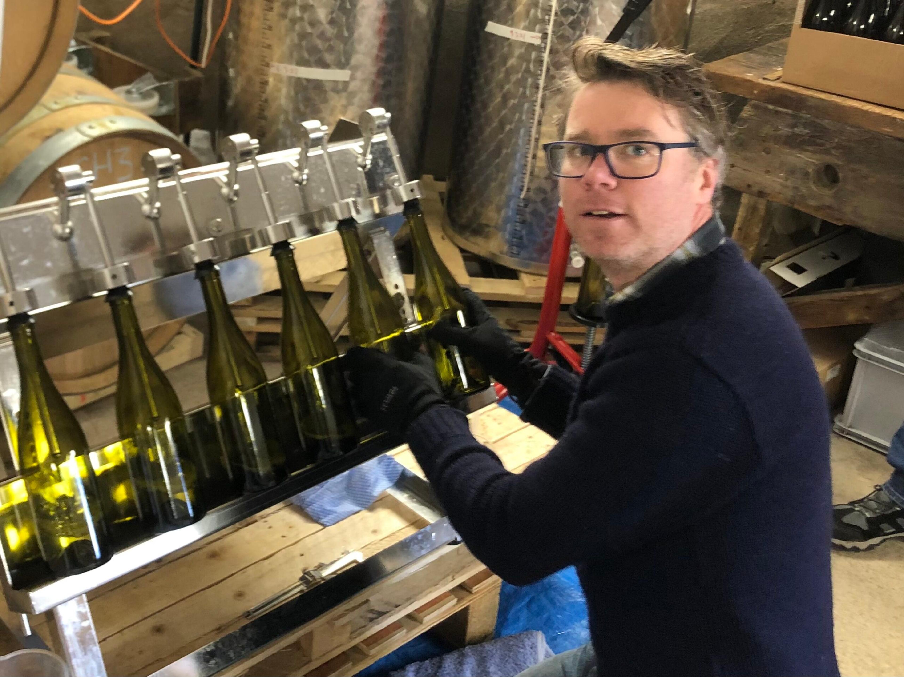 Celebrating Chris Wilson’s 1st vintage of Bacchus 2020