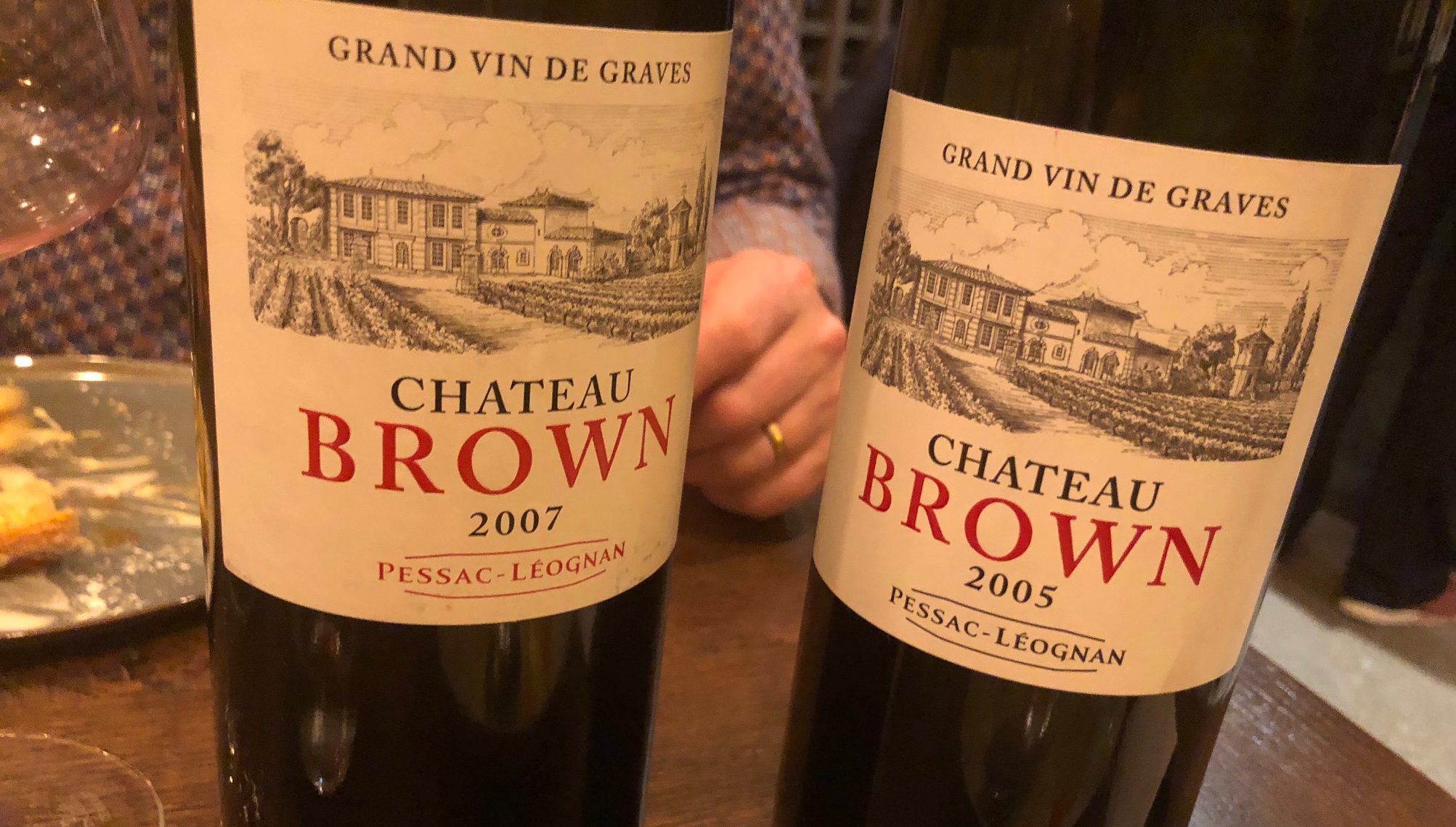 The art of the vertical tasting with Château Brown (05-15)